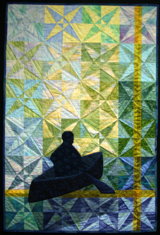Salutation to the Dawn quilt